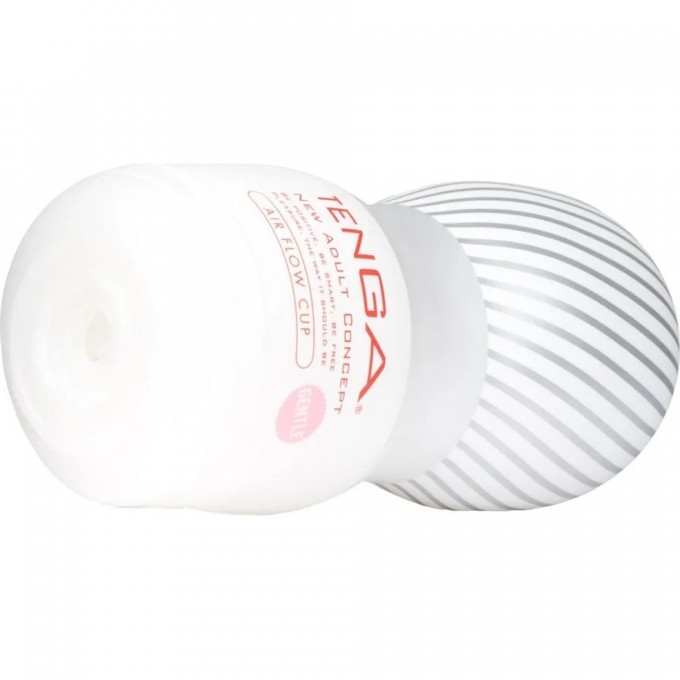 Мастурбатор Tenga Premium Vacuum Cup Gentle, белый TOC-201PS - Tenga - Не анатомические мастурбаторы - Купить