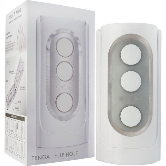 Мастурбатор Tenga Flip Hole, черный THF-002 - Tenga - Не анатомические мастурбаторы - Купить