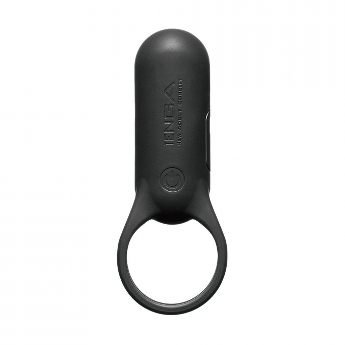 Эрекционное кольцо TENGA SVR+ BLACK с вибрацией VRP-001