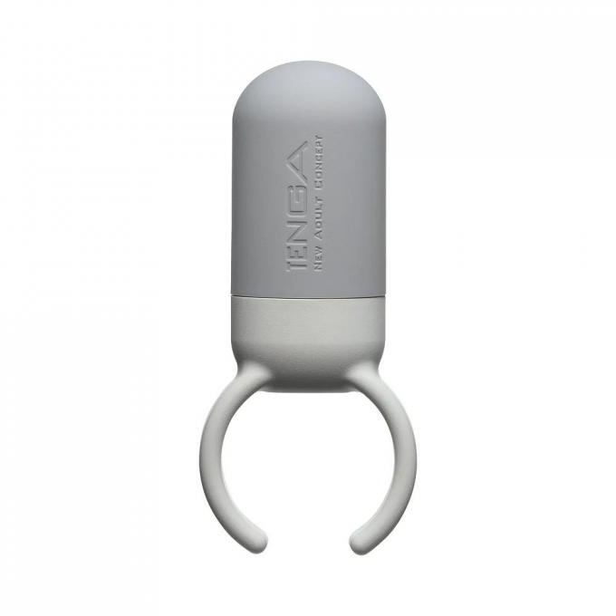 Эрекционное кольцо TENGA SVR ONE GRAY с вибрацией VRO-002