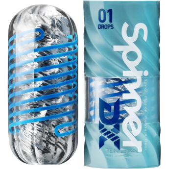 Мастурбатор TENGA SPINNER DX 01 DROPS + Подарок
