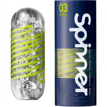 Мастурбатор TENGA SPINNER SHELL + Подарок
