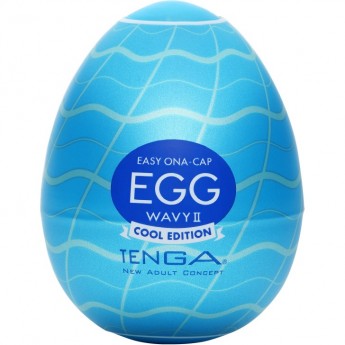 Стимулятор яйцо TENGA EGG WAVY II COOL